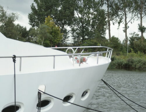 Botenwereld: Railing